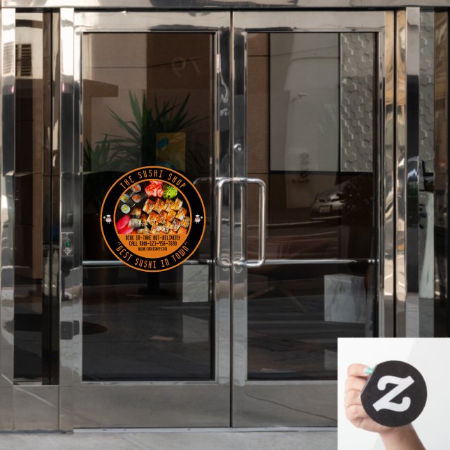 Customise Sushi Restaurant Large Front  (Office Door)