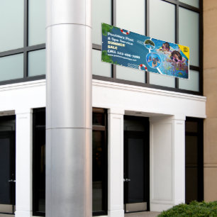 Customise Swimming Pool Spa Maintenance Promo Banner
