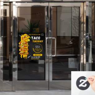 Customise Taco Tuesday Mexican Restaurant Promo