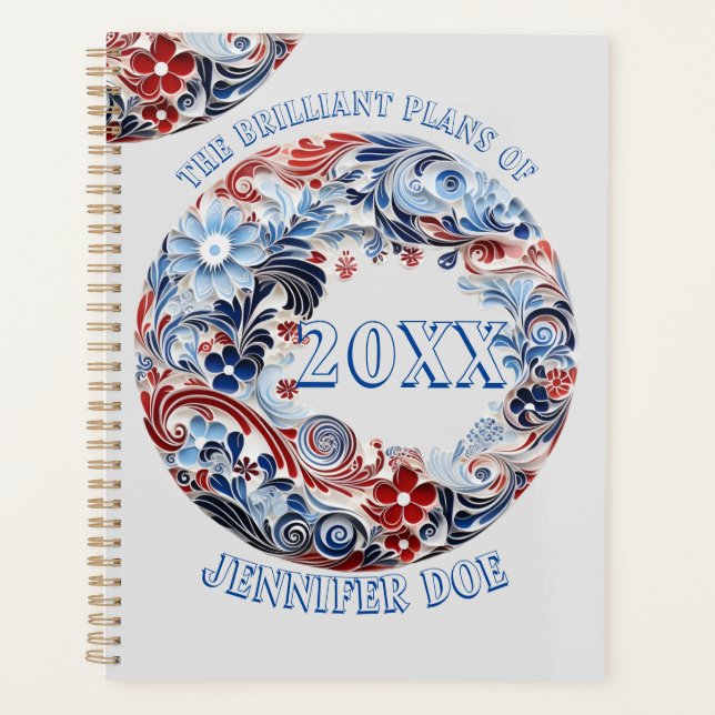 Customise the Cover of This Planner (Front)