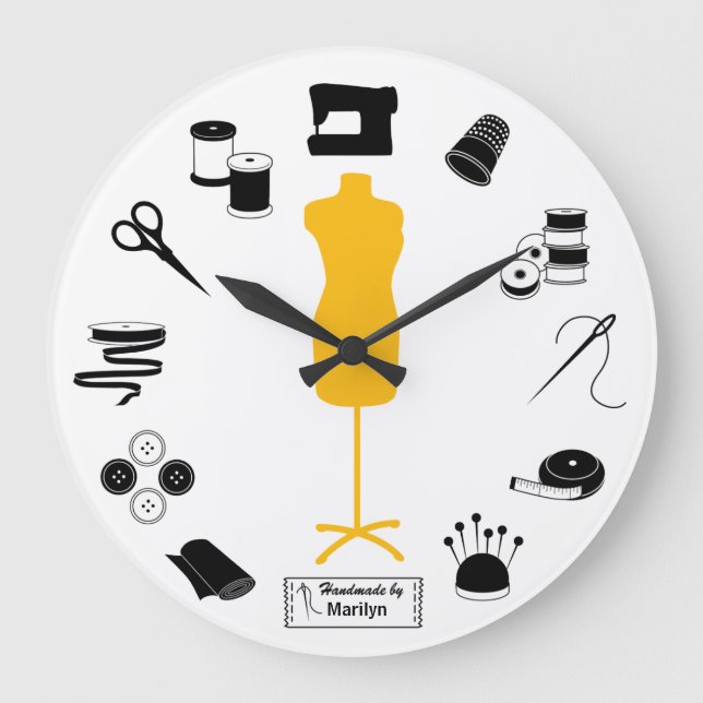 Customise the Label Clock (Front)