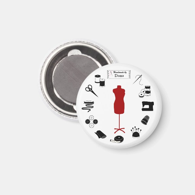 Customise the Label Magnet (Front/Back)