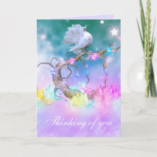 Customise this Beautiful Dove Greeting Card