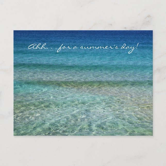 Customise this By the Sea Postcard (Front)