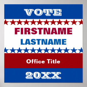 Customise this Campaign Template Poster