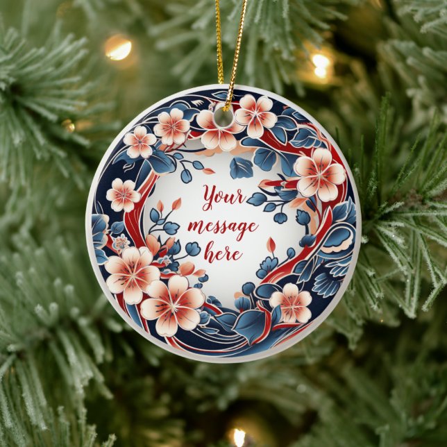 Customise this Chiyogami Ornament (Tree)