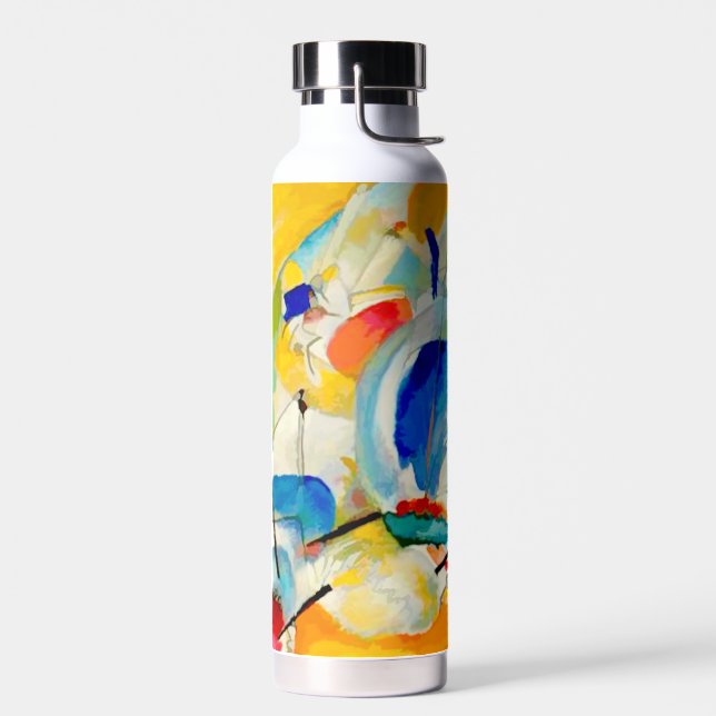 Customise this Kandinsky Sea Battle 1913 Water Bottle (Left)