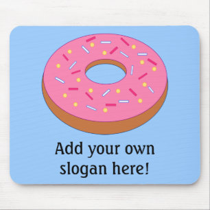 Customise this Ring Doughnut Graphic Mouse Pad