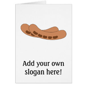 Customise this Sausages graphic