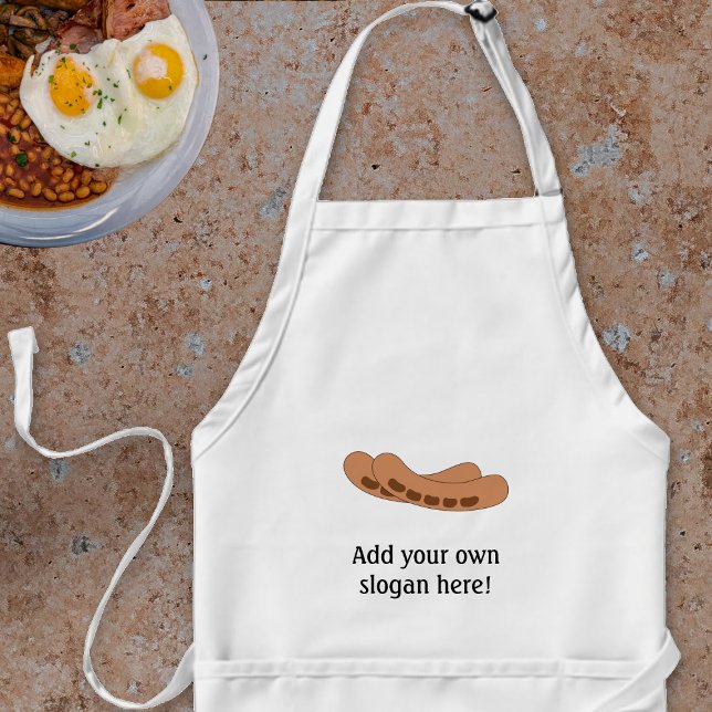 Customise this Sausages graphic Standard Apron (Creator Uploaded)