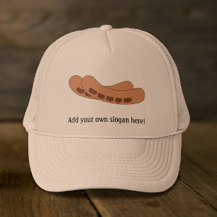 Customise this Sausages graphic Trucker Hat