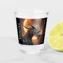 Customise this souvinier shot glass with recipient