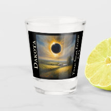 Customise this souvinier shot glass with recipient
