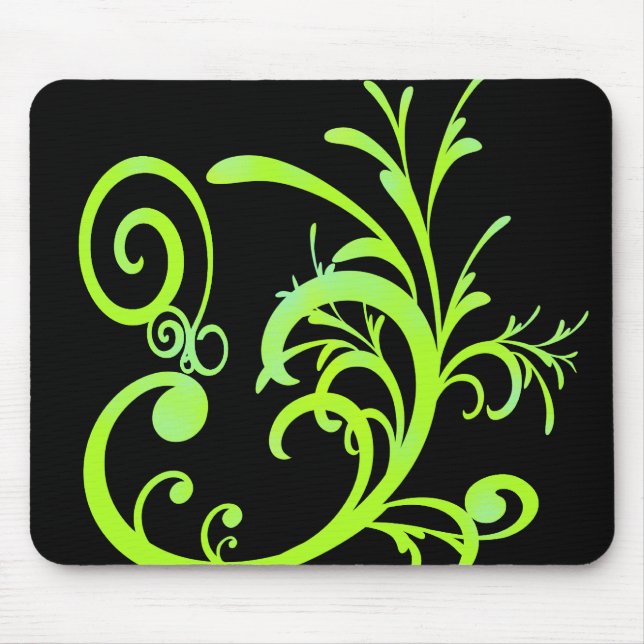 Customise to any colour of Background Mouse Pad (Front)