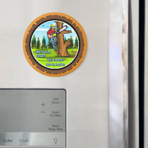 Customise Tree Service Removal Service Business Magnet