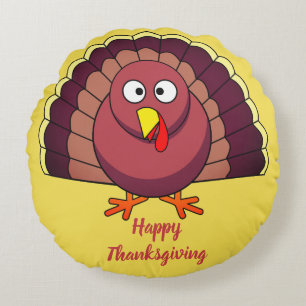 Customise Turkey Round Cushion