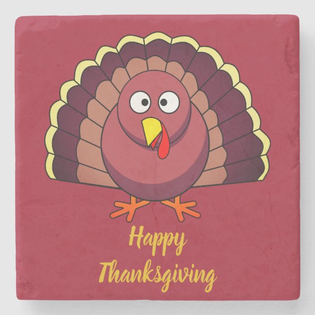 Customise Turkey Stone Coaster (Front)