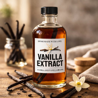Customise Vanilla Extract label VE101_01sq
