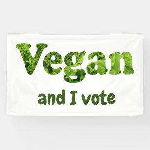 Customise Vegan Activist Voter Banner