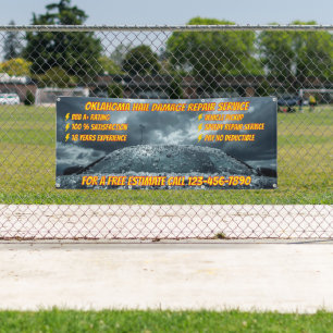 Customise Vehicle Hail Damage Repair Business Banner