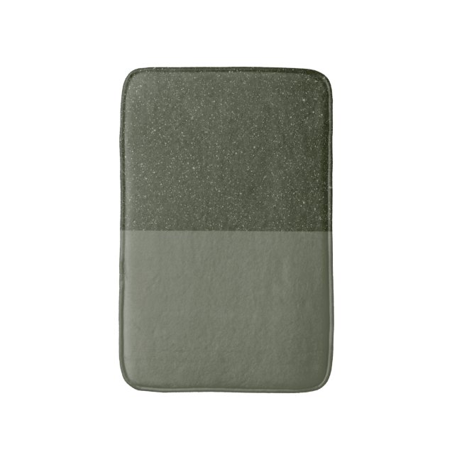 Customise Vertical Moss Bath Mat (Top Noise) (Front Vertical)