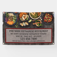 Customise Vietnamese Restaurant Large Wall
