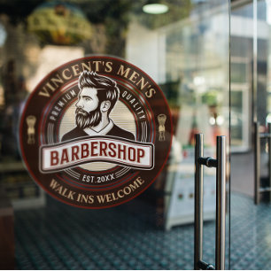Customise Vintage Barber Shop Modern Cut