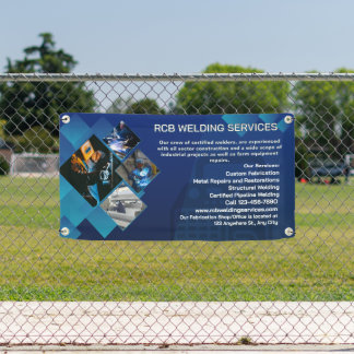 Customise Welding Contractor Services Business Banner