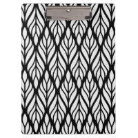 Customise White Leaf Pattern