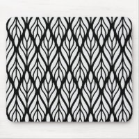 Customise White Leaf Pattern