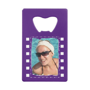 Customise with 2 photos purple and white