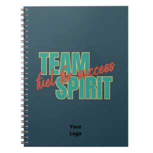 Customise with Logo Team Spirit Office Company Notebook