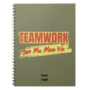 Customise with Logo Teamwork Office Business Notebook