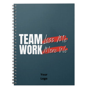 Customise with Logo Teamwork Office Business Notebook