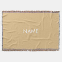 Customise with name, text minimalist camel khaki