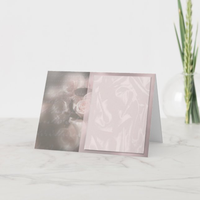 Customise With Text Wedding Invitation (Front)