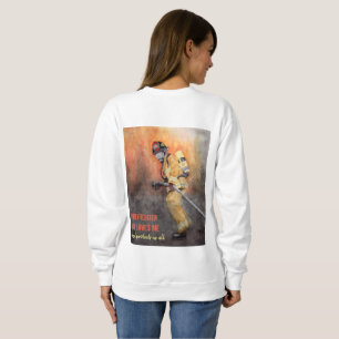 Customise with YOUR firefighter's number! Sweatshirt
