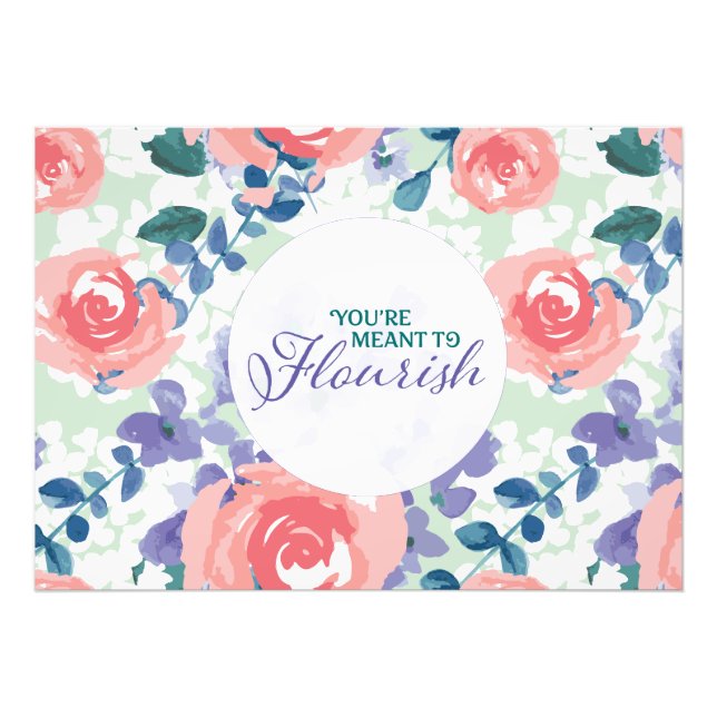 Customise with your own art or quote   photo print (Front)