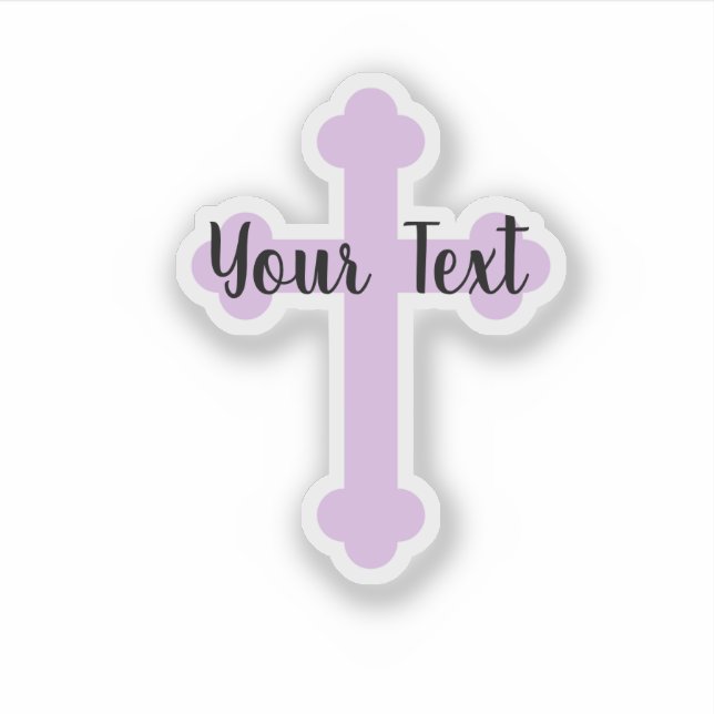 Customise with your Text Cross (Front)