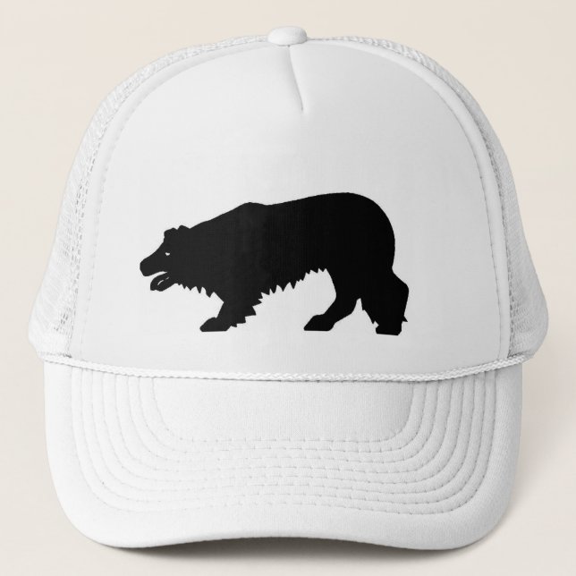 Customise Your Border Collie Hat!! Trucker Hat (Front)