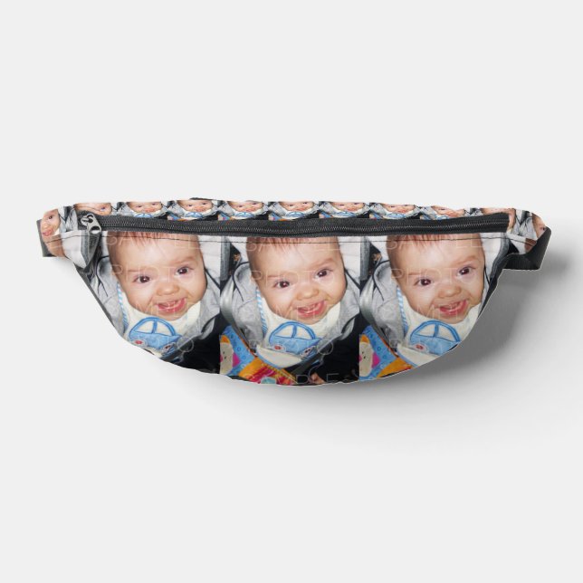 Customise Your custom photos pattern Bum Bags (Lay Down)
