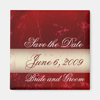 Customise your date Save the Date Magnet