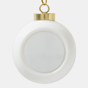 Customise Your Digital Creations with Drag & Drop Ceramic Ball Christmas Ornament