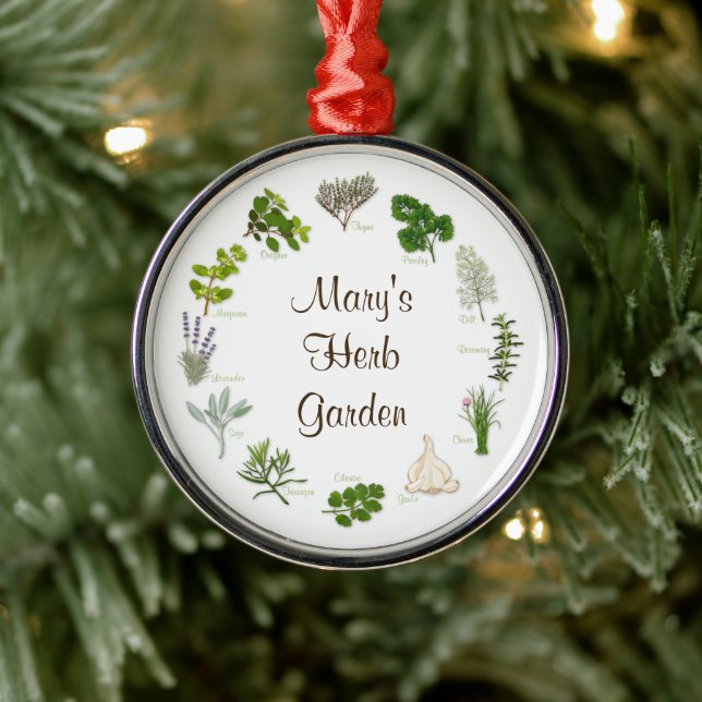 Customise Your Herb Garden Ornament (Tree)