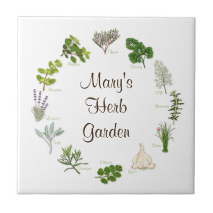 Customise Your Herb Garden Tile