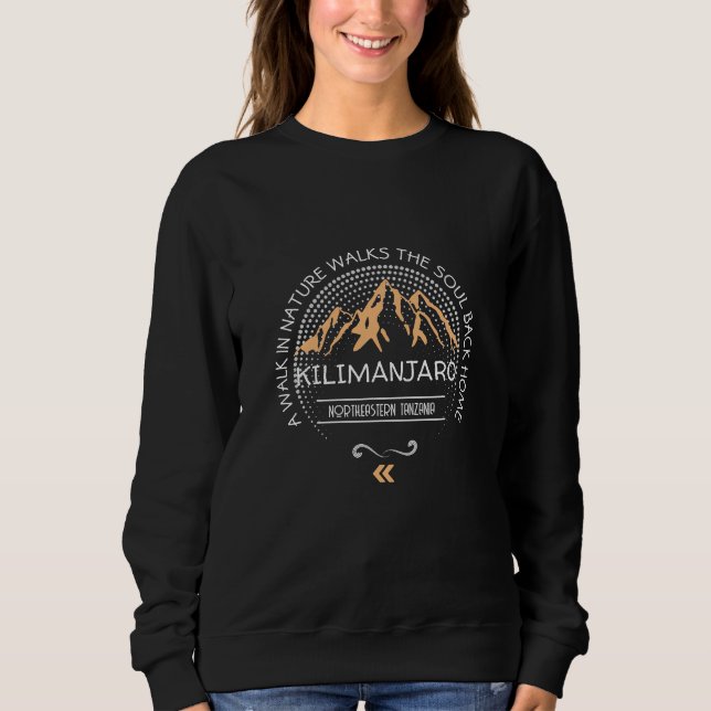 Customise your MOUNTAIN design Sweatshirt (Front)