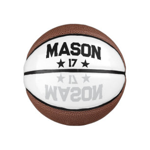 Customise Your Name And Number Mini Basketball