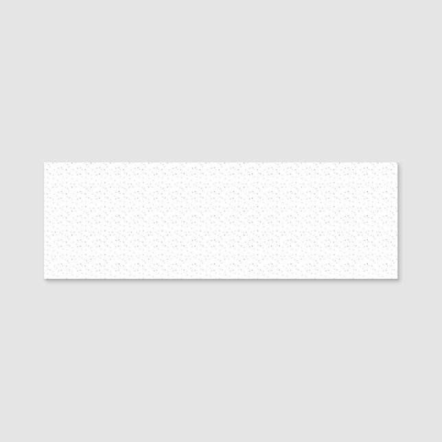 Customise Your Nametag Today! Name Tag (Front)