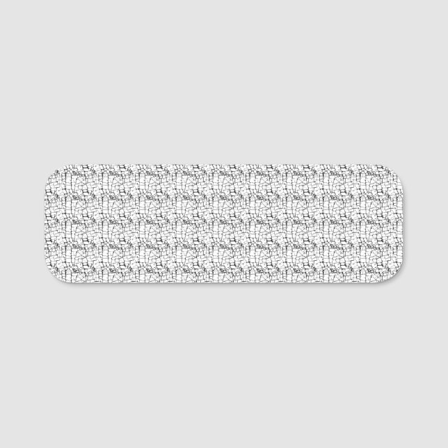 Customise Your Nametag Today! Name Tag (Front)