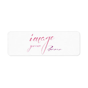 Customise your own 8.5 x 11 Return Address Label